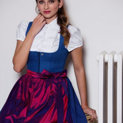 Salzburg Guide Shopping - Ploom - Dirndl blau